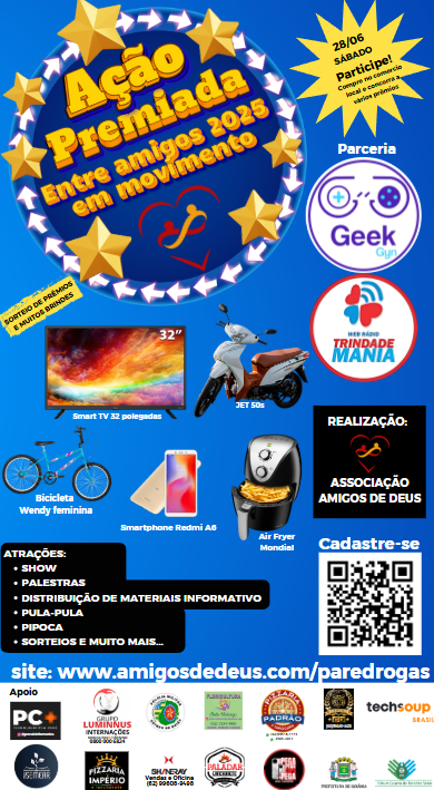 Banner Vertical de Prêmios para WhatsApp