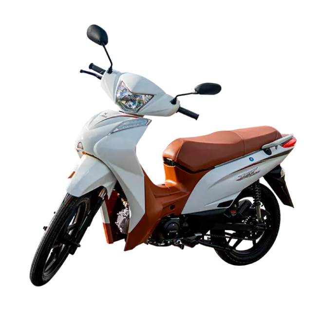 Moto 0km Vermelha Moderna