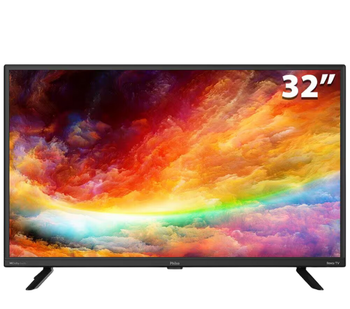 Smart TV 32 polegadas com tela vibrante